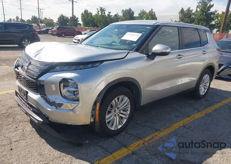 2022 Mitsubishi Outlander Es 2.5 S-Awc из США, поврежденный, VIN JA4J4TA80NZ006912